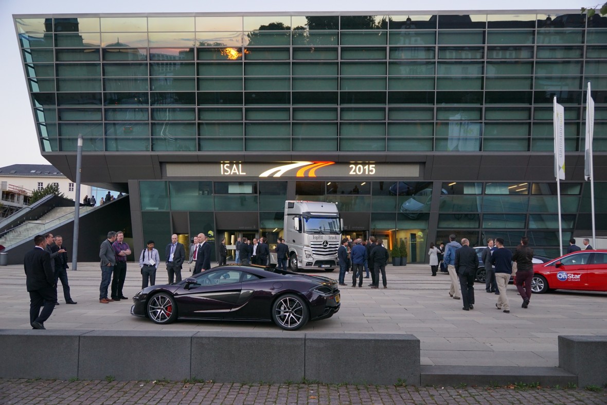 Vehicle Exhibition Outside the Darmstadtium
