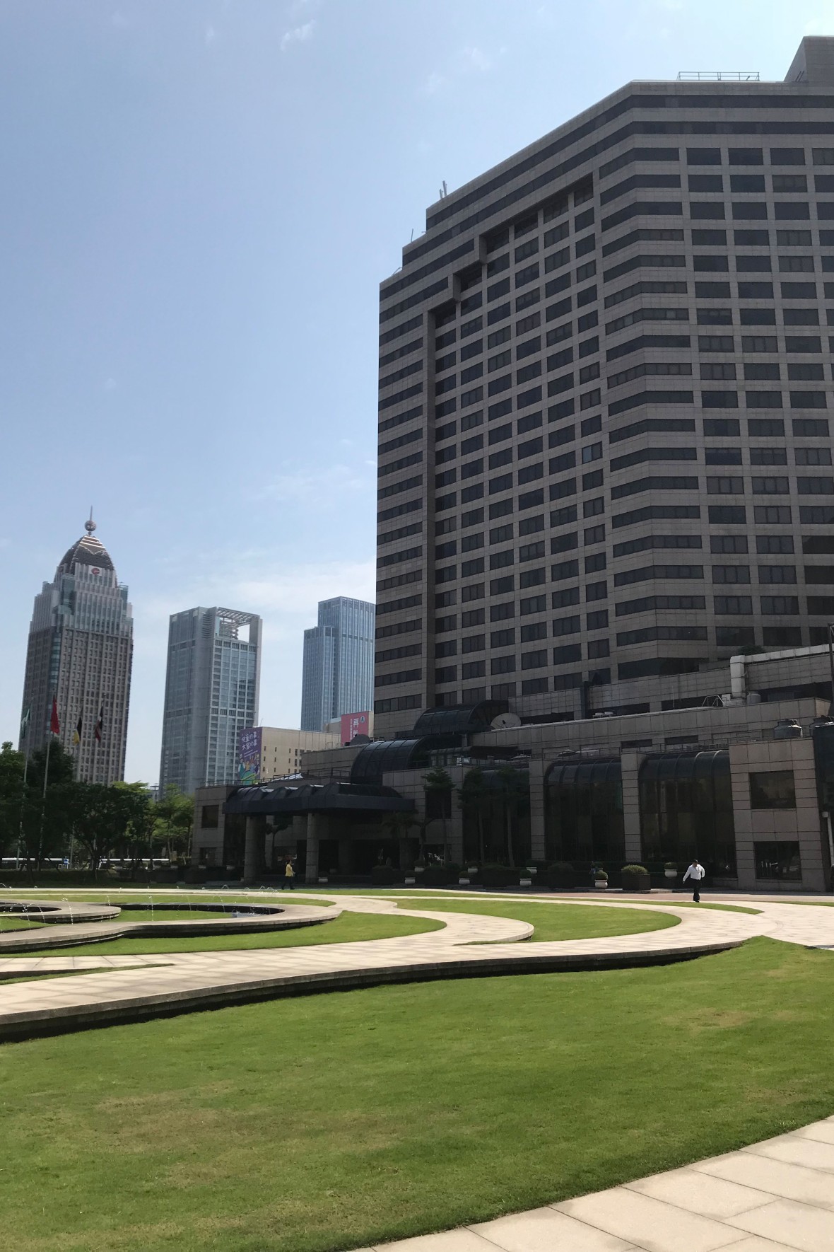 Tagungsort der Konferenz im Grand Hyatt Hotel Taipei
