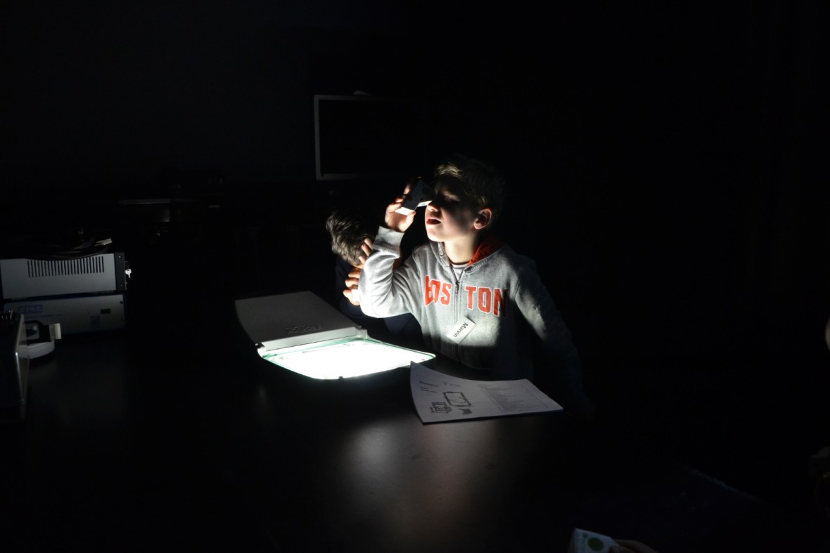 Spektrale Analyse einer Straßenleuchte.